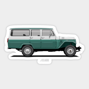 Land Cruiser Station Wagon FJ45LV - Green Sticker